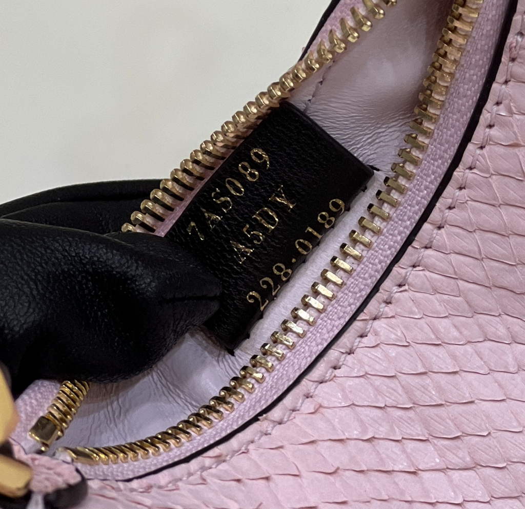 Fendi Nano Fendigraphy 7AS089 Pink Snake leather - Default Title - View 8