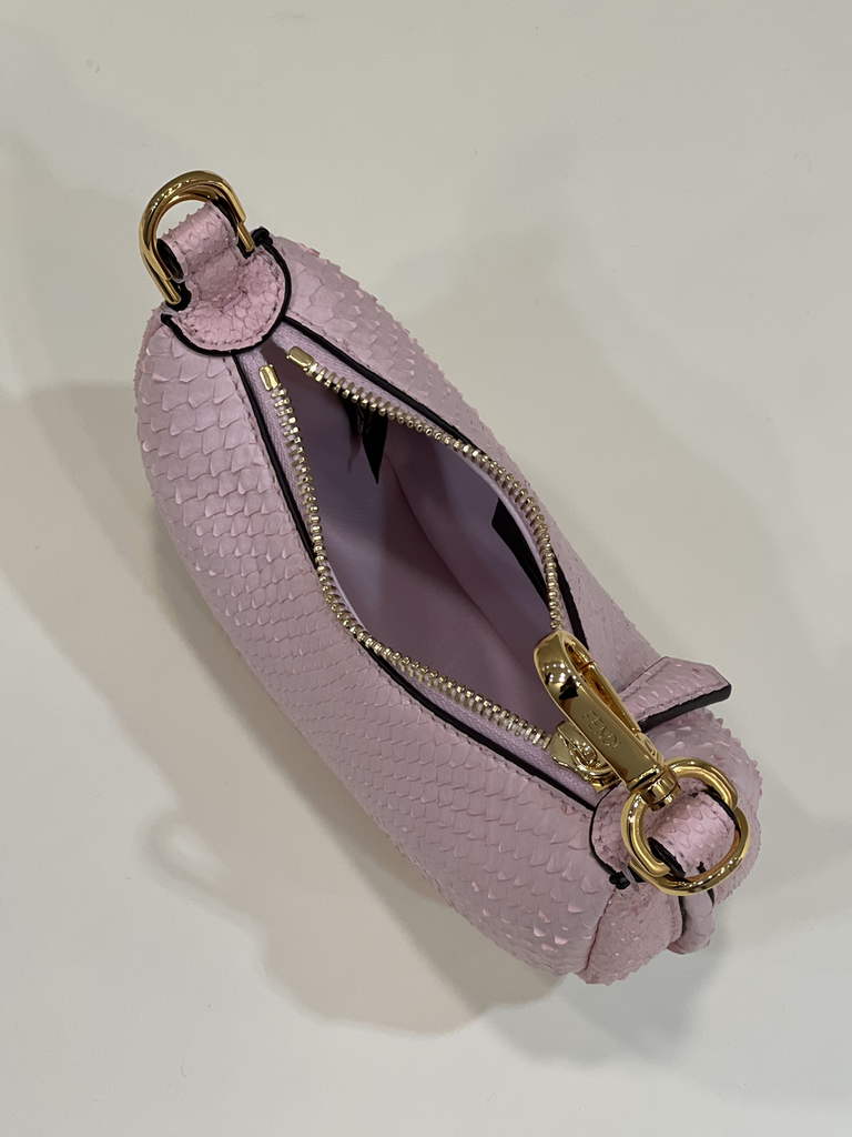 Fendi Nano Fendigraphy 7AS089 Pink Snake leather - Default Title - View 9