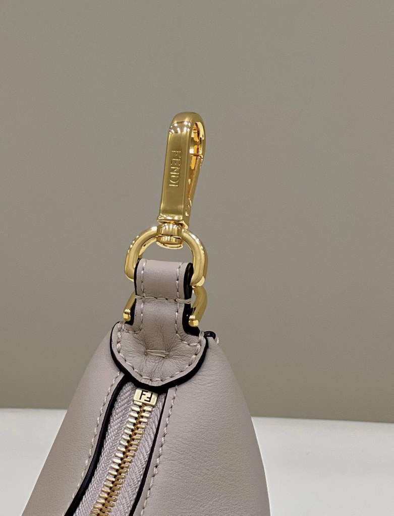 Fendi Nano Fendigraphy 7AS089 Gray leather Charm - Default Title - View 5