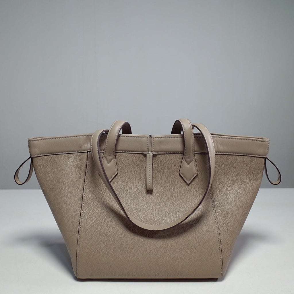 Fendi Origami Medium 8BH414 Dove gray leather bag - Default Title - View 3