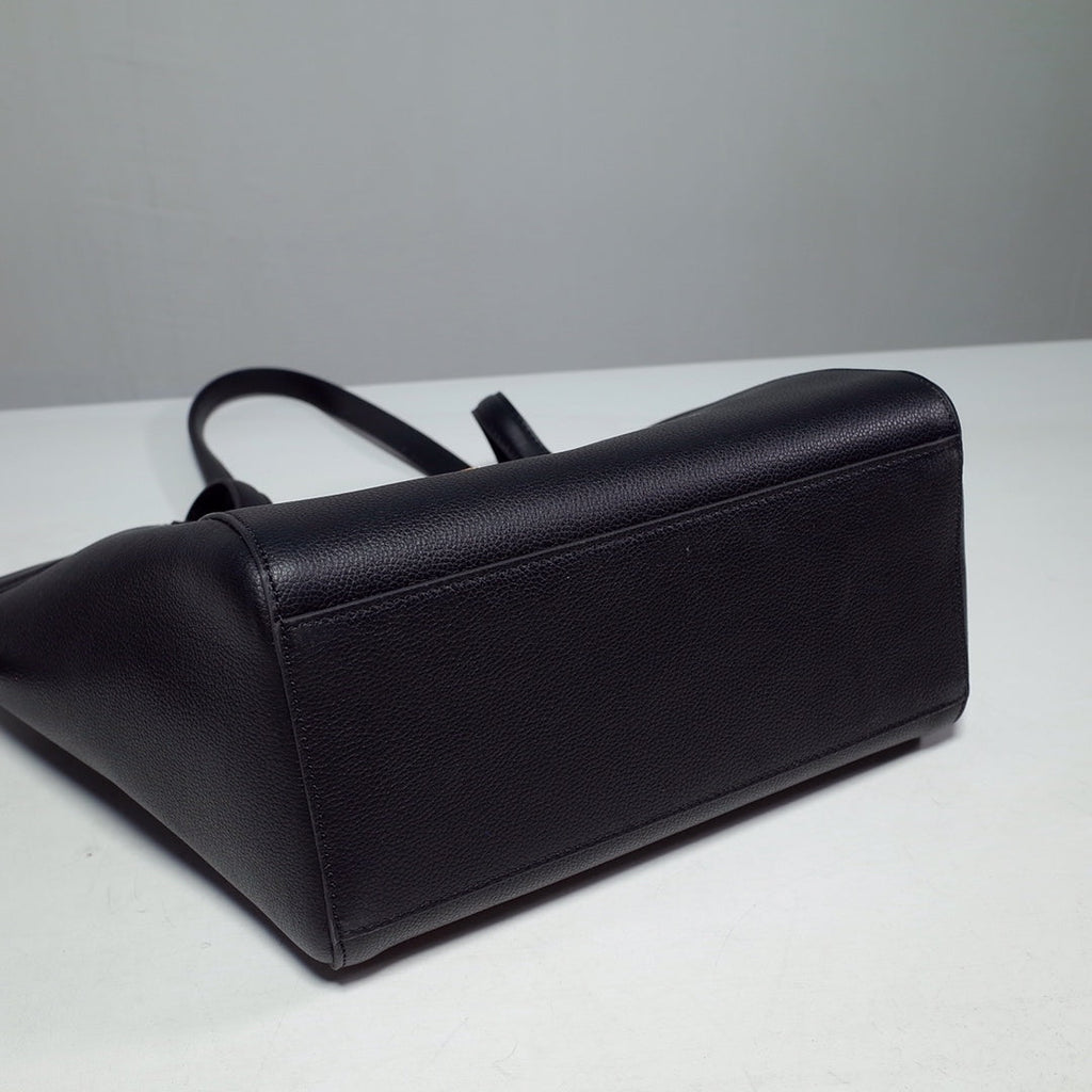 Fendi Origami Medium 8BH414 Black leather bag - Default Title - View 7