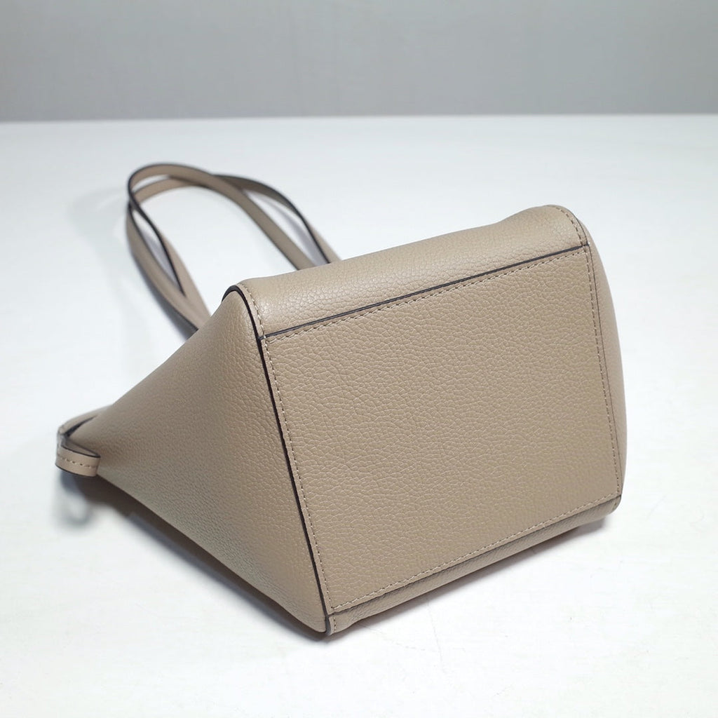 Fendi Origami Mini 8BS083 Dove gray leather bag - Default Title - View 6