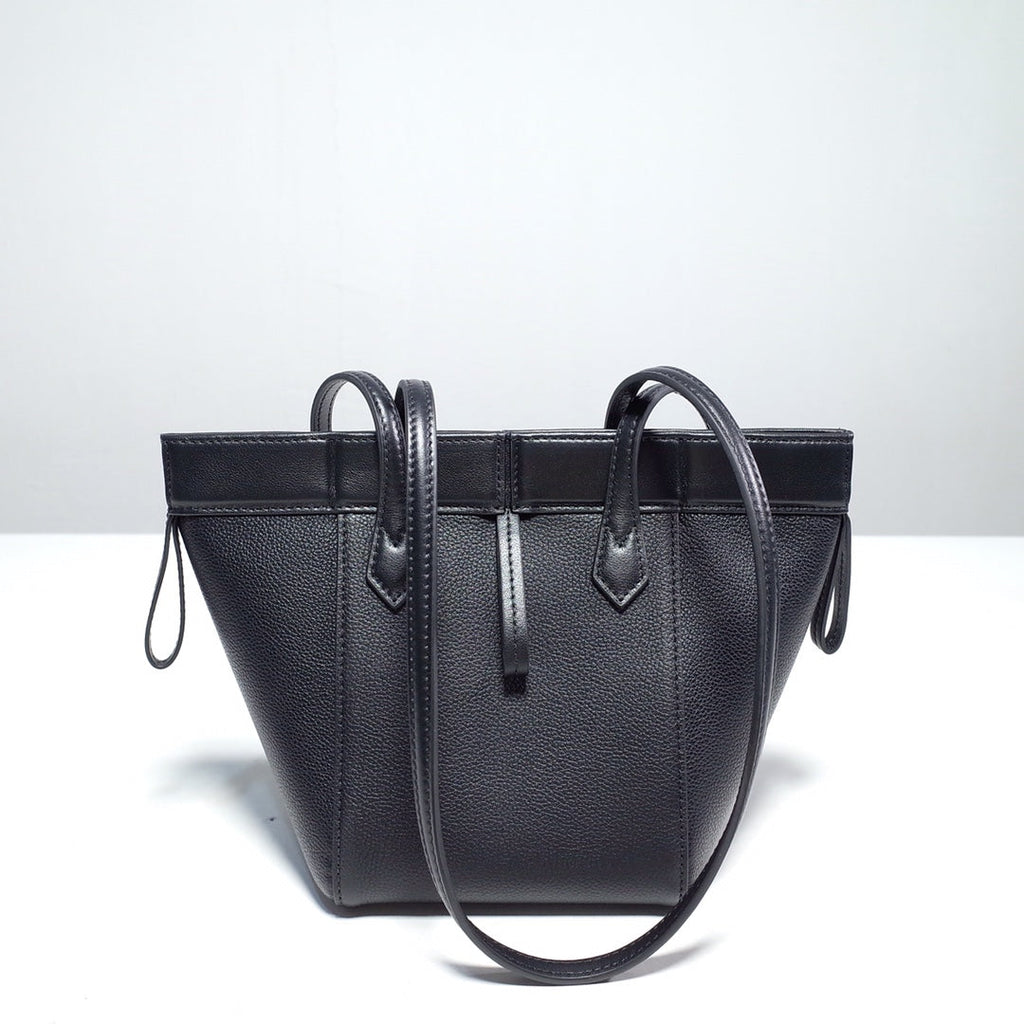 Fendi Origami Mini 8BS083 Black leather bag - Default Title - View 3
