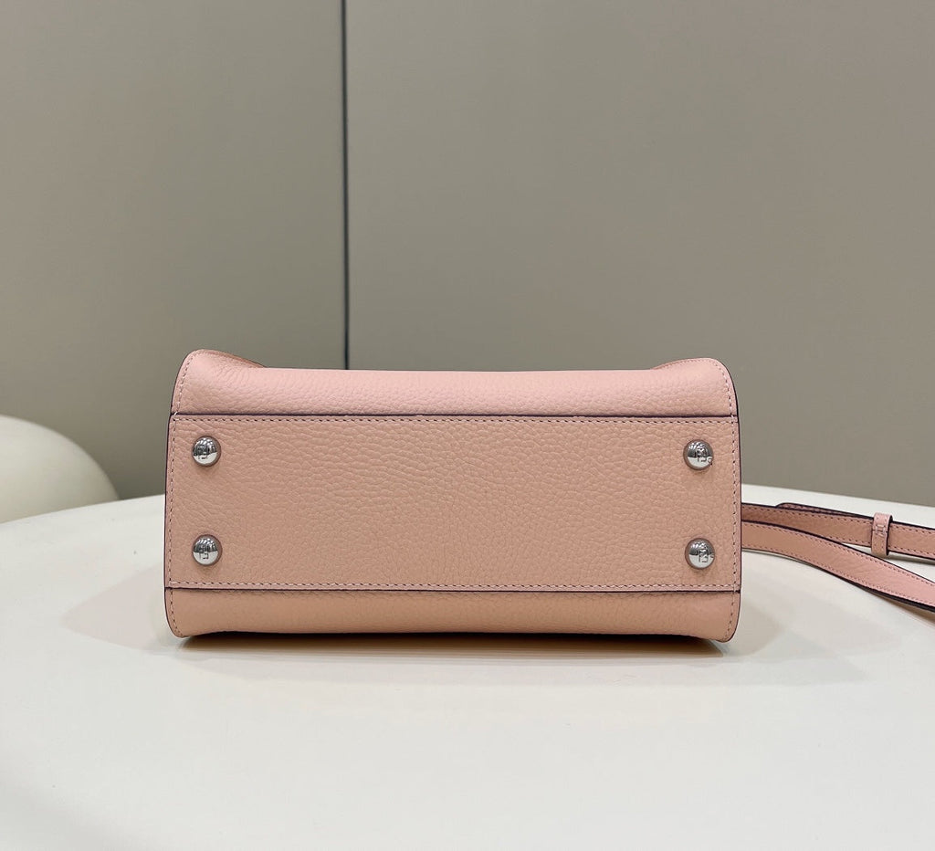 Fendi Peekaboo Mini Selleria Bag 8BN244 Pink - 18 cm × 11 cm × 23 cm / Pink - View 3