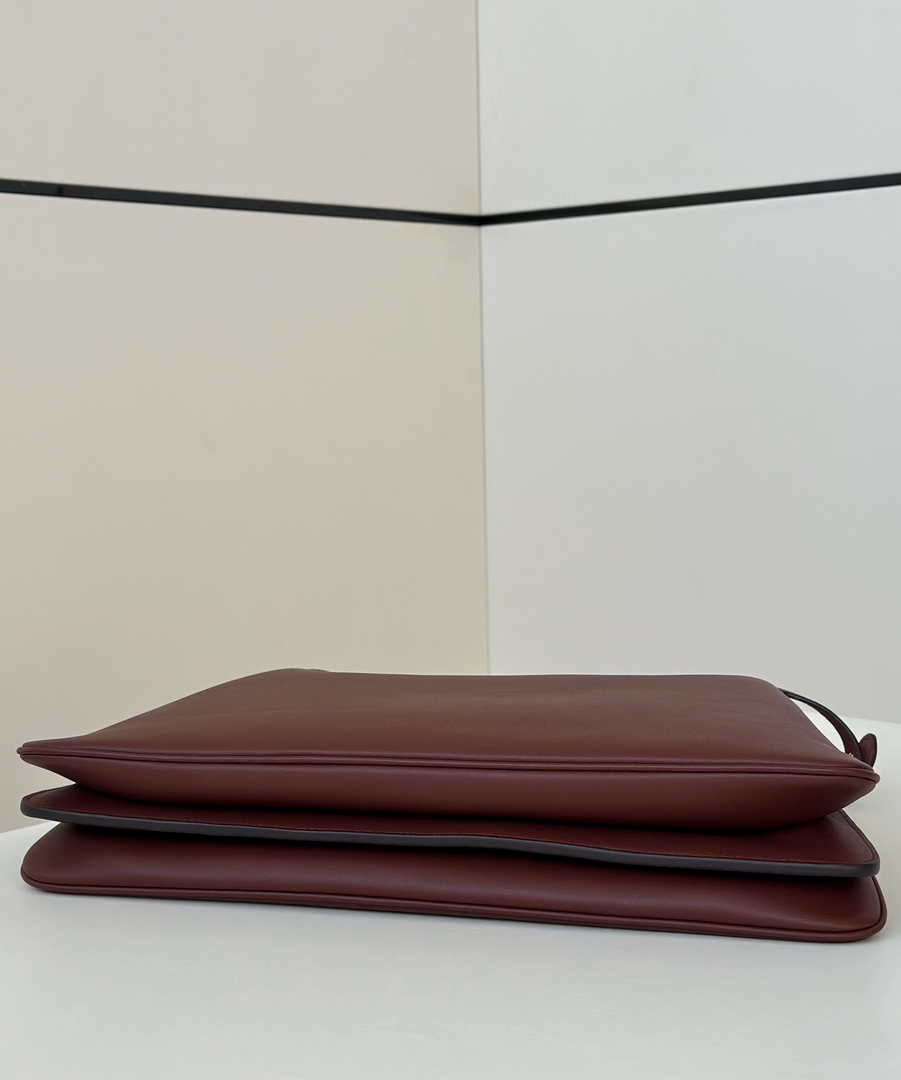 Fendi Peekaboo Soft Large Brown Leather Bag 8BN358 - Default Title - View 4