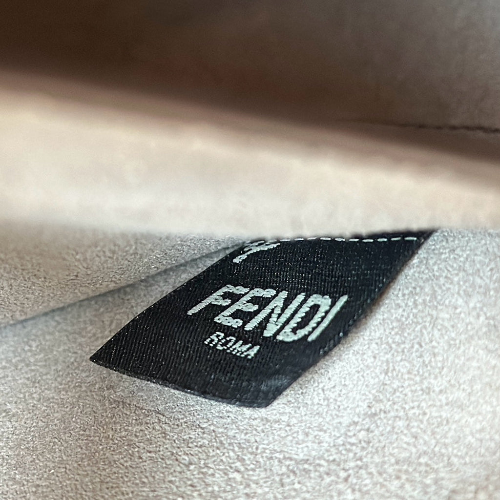 Fendi Peekaboo Soft Medium Gray Leather Bag 8BN353 - Default Title - View 7