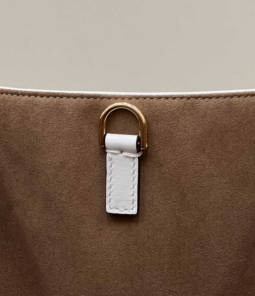 Fendi Sunshine Medium Bag 8BH386 White leather shopper - Default Title - View 7