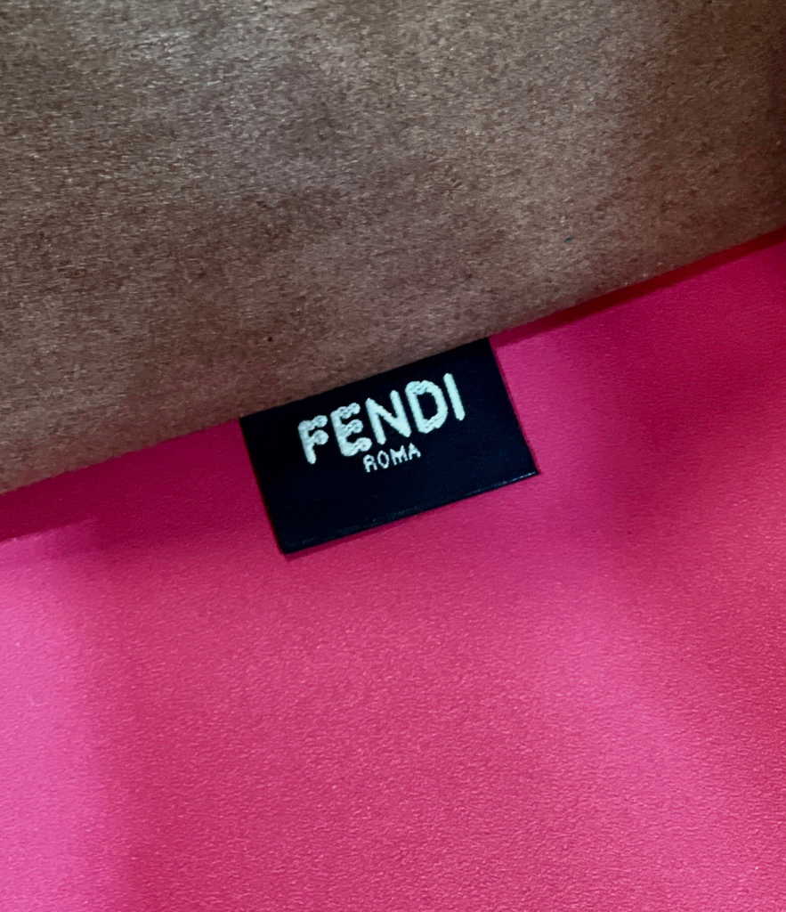 Fendi Sunshine Medium Bag Plum leather shopper 8BH386 - Default Title - View 7