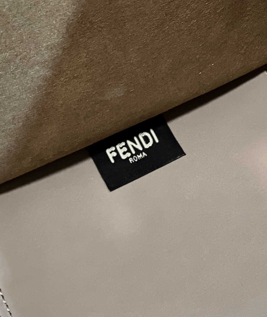 Fendi Sunshine Medium Bag Gray leather shopper 8BH386 - Default Title - View 8