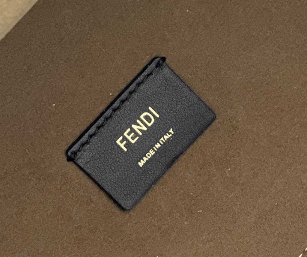 Fendi Sunshine Medium Silver leather shopper 8BH386 - Default Title - View 6