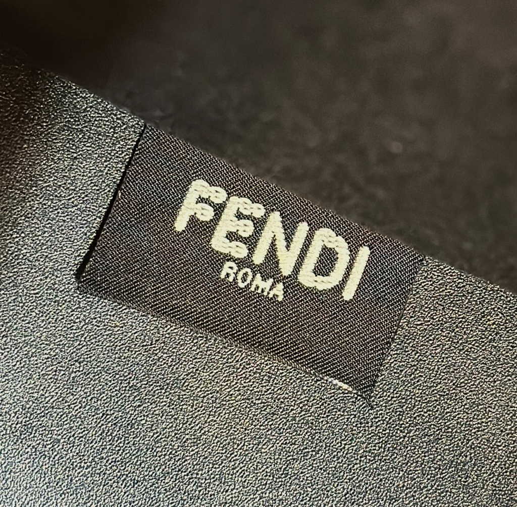 Fendi Sunshine Small Bag 8BH394 Black leather shopper - Default Title - View 8
