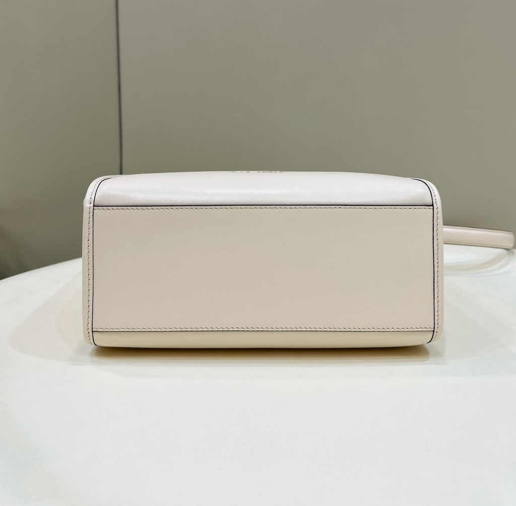 Fendi Sunshine Small Bag 8BH394 Beige leather shopper - Default Title - View 4