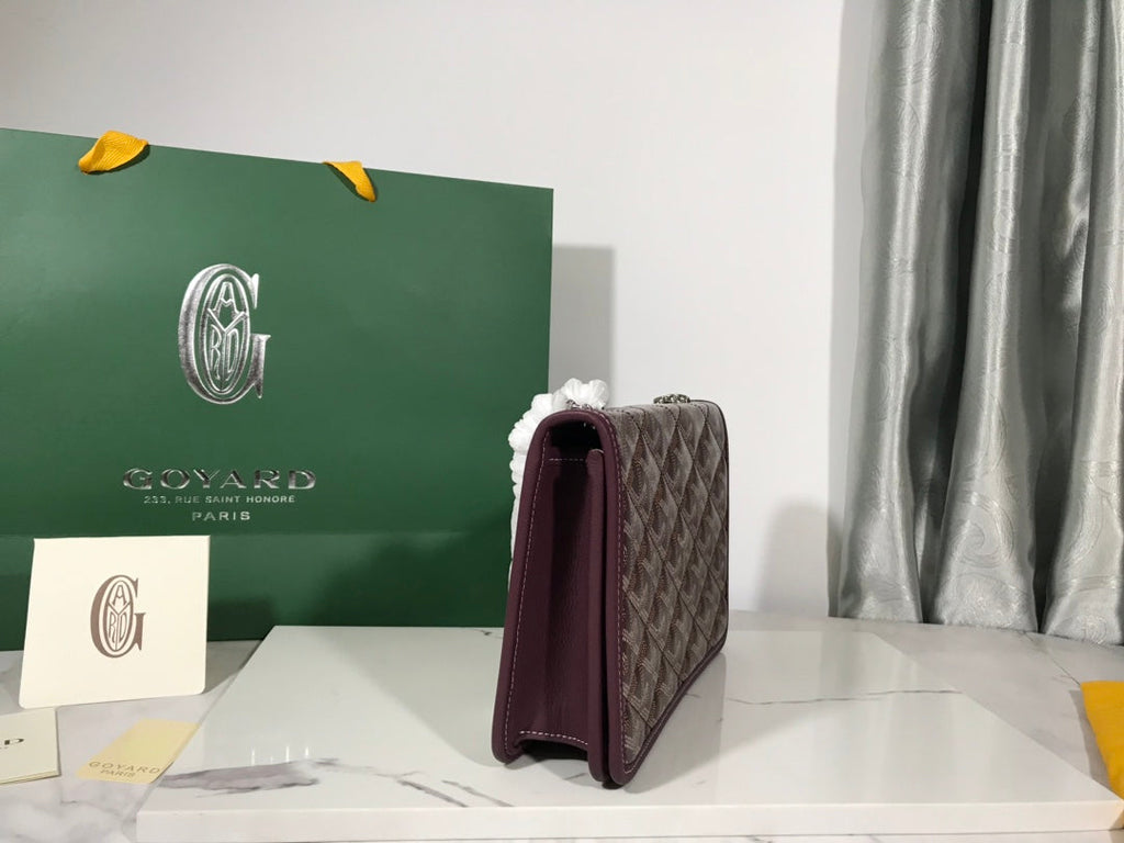 Goyard Alexandre Iii Bag GY020650 Purple