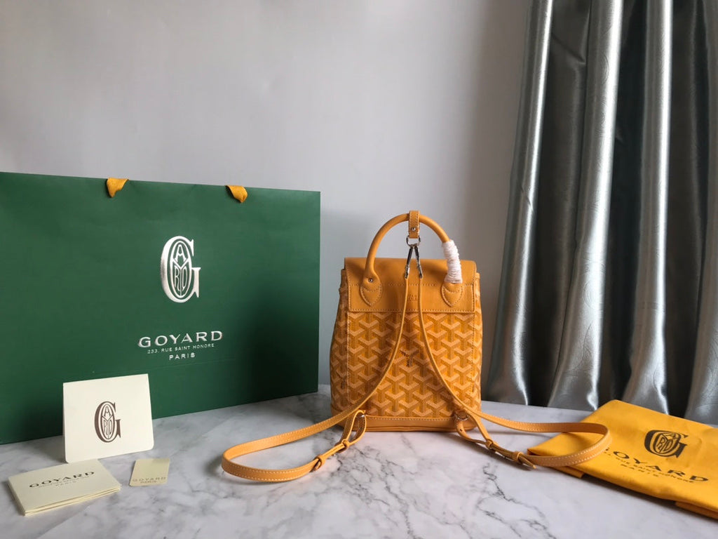 Goyard Alpin Mini Backpack GY020195 Yellow