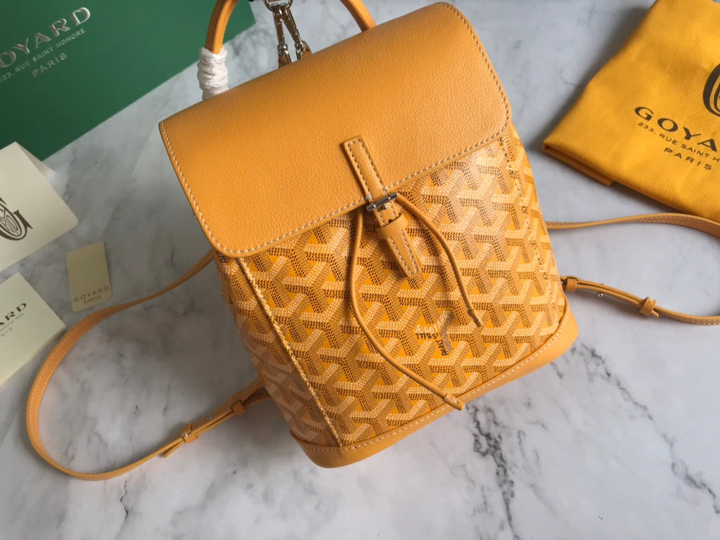 Goyard Alpin Mini Backpack GY020195 Yellow