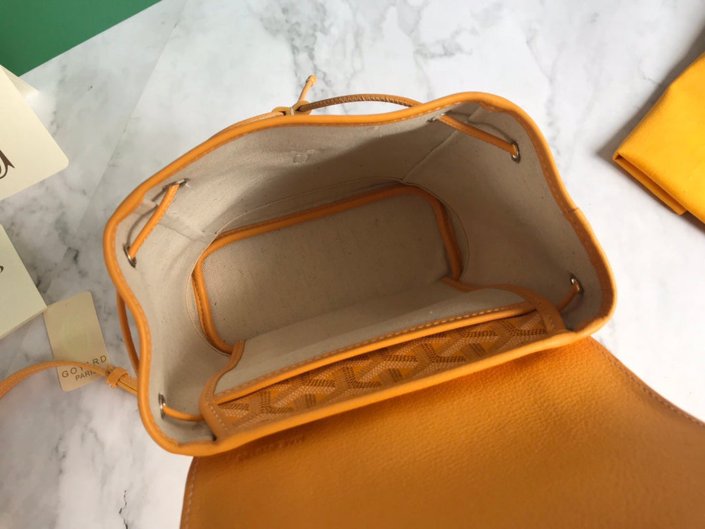 Goyard Alpin Mini Backpack GY020195 Yellow