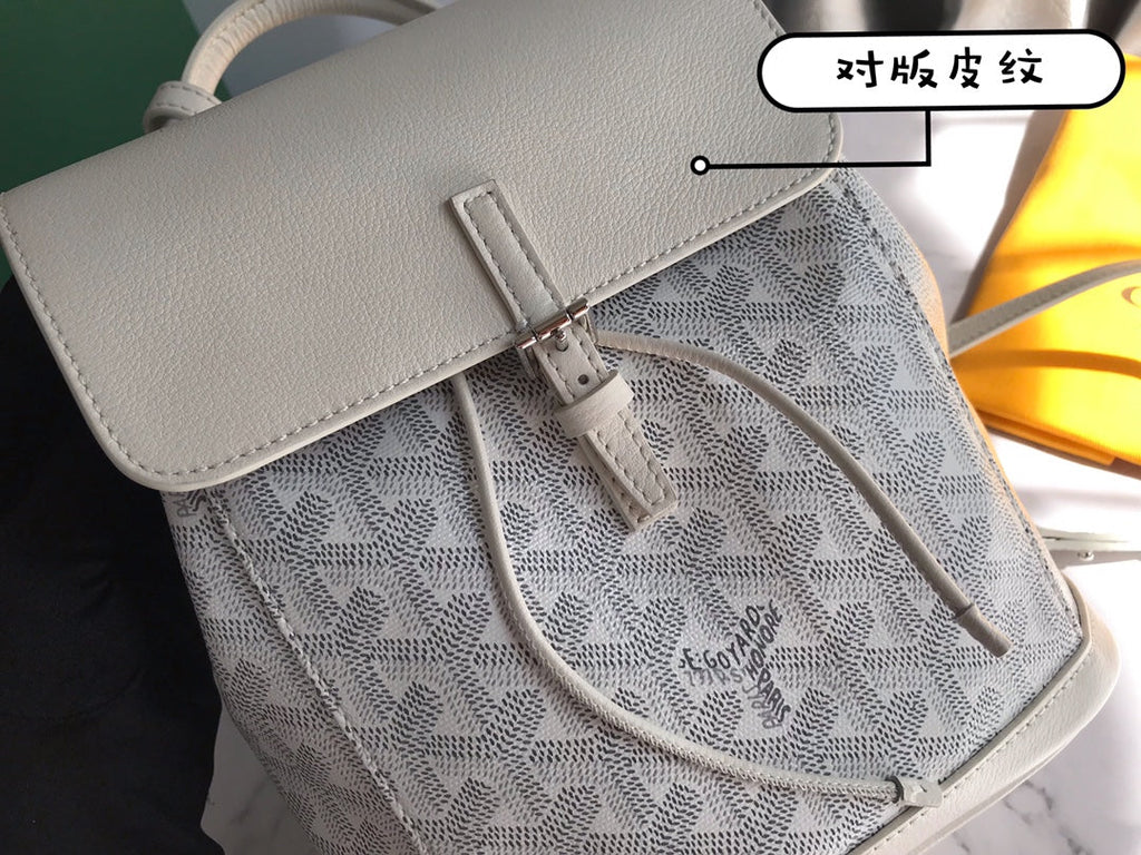 Goyard Alpin Mini Backpack GY020195 White