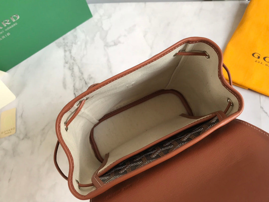 Goyard Alpin Mini Backpack GY020195 Tan