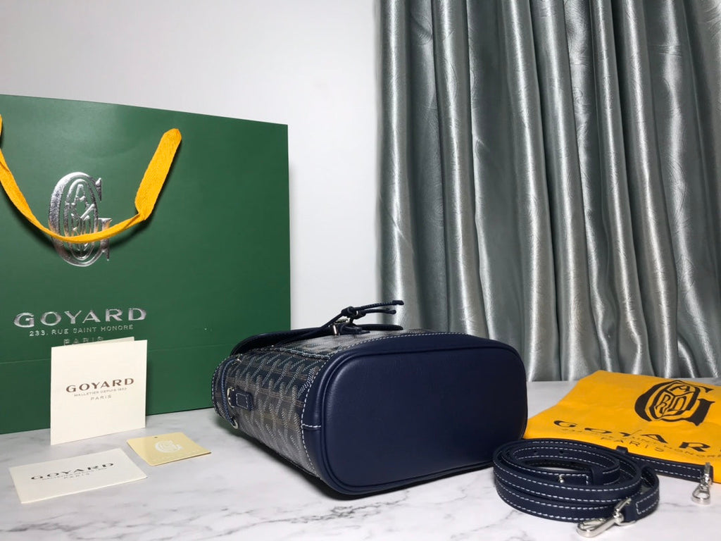 Goyard Alpin Mini Backpack GY020195 Navy Blue