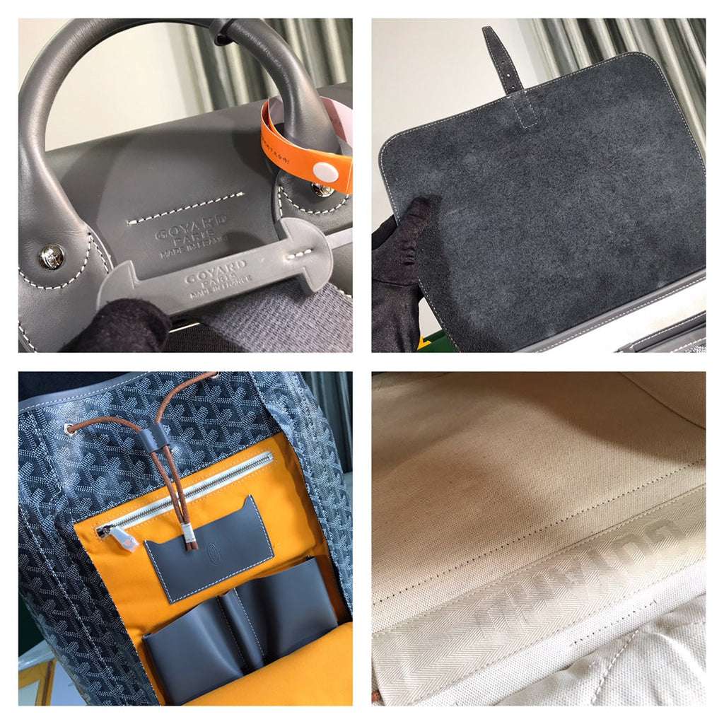 Goyard Alpin MM Backpack GY020308 Gray