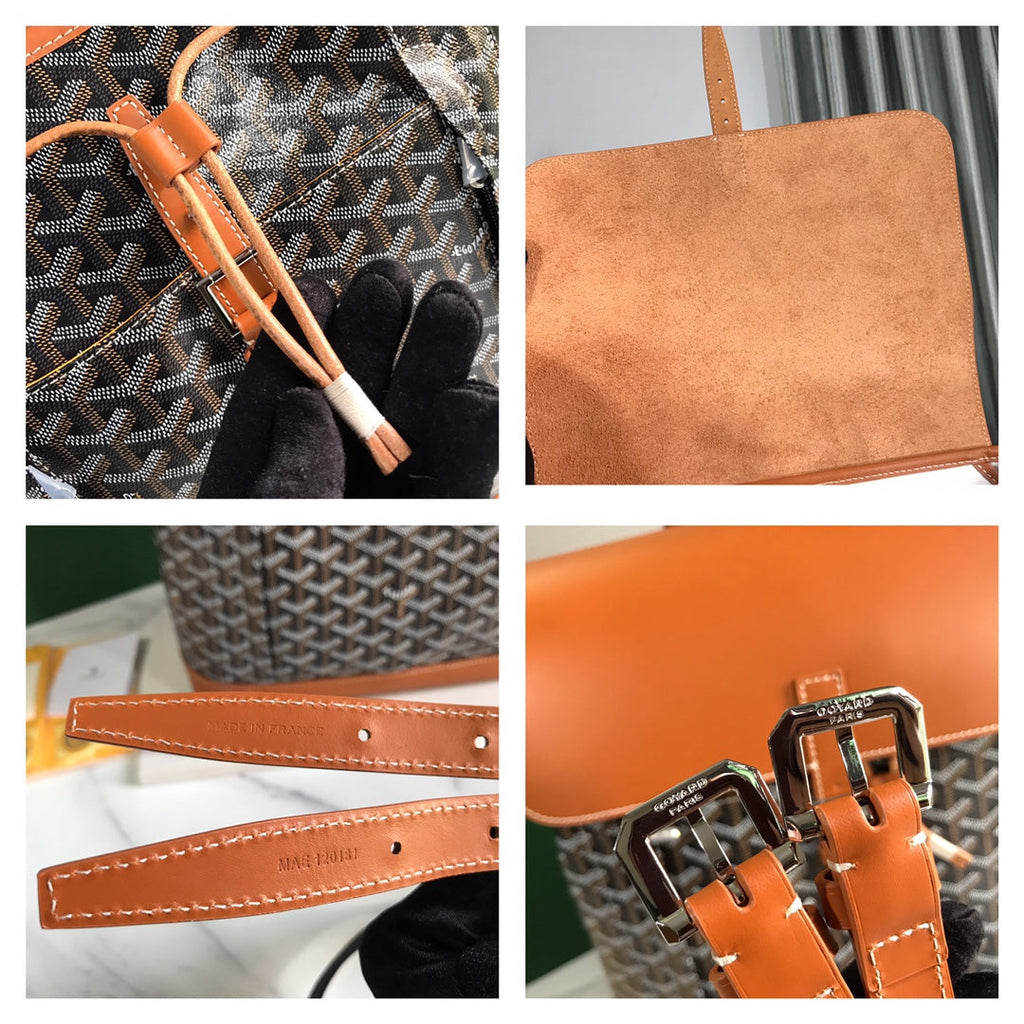 Goyard Alpin MM Backpack GY020308 Tan