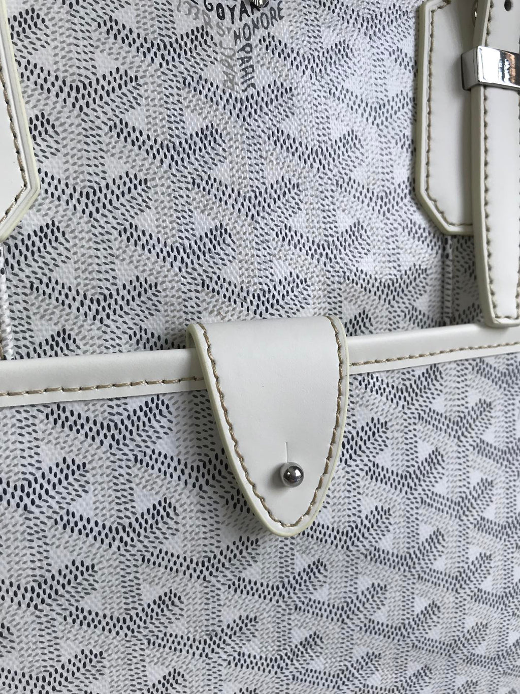 Goyard Ambassade MM Document Case GY0202889 White