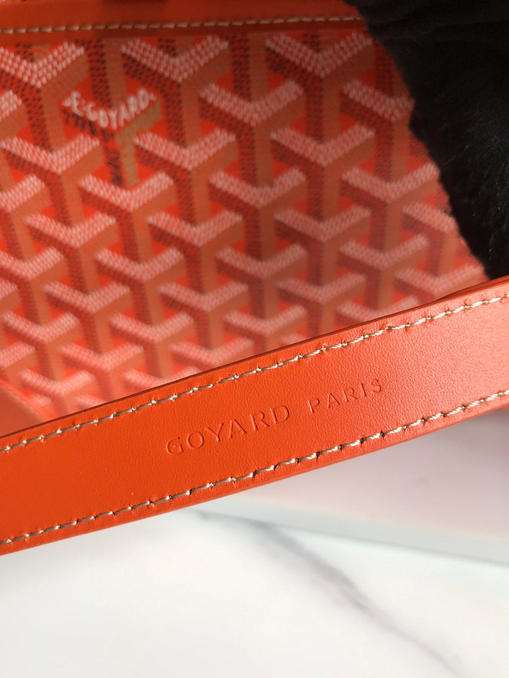 Goyard Ambassade MM Document Case GY0202889 Orange