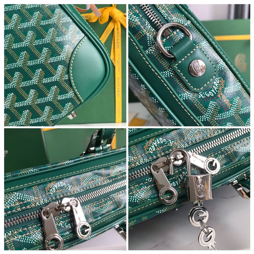 Goyard Ambassade MM Document Case GY0202889 Green