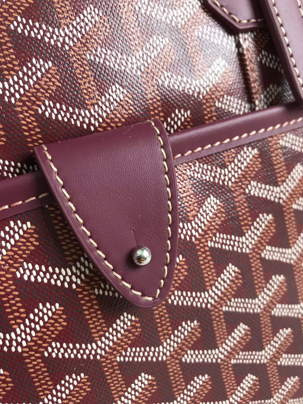 Goyard Ambassade MM Document Case GY0202889 Wine Red