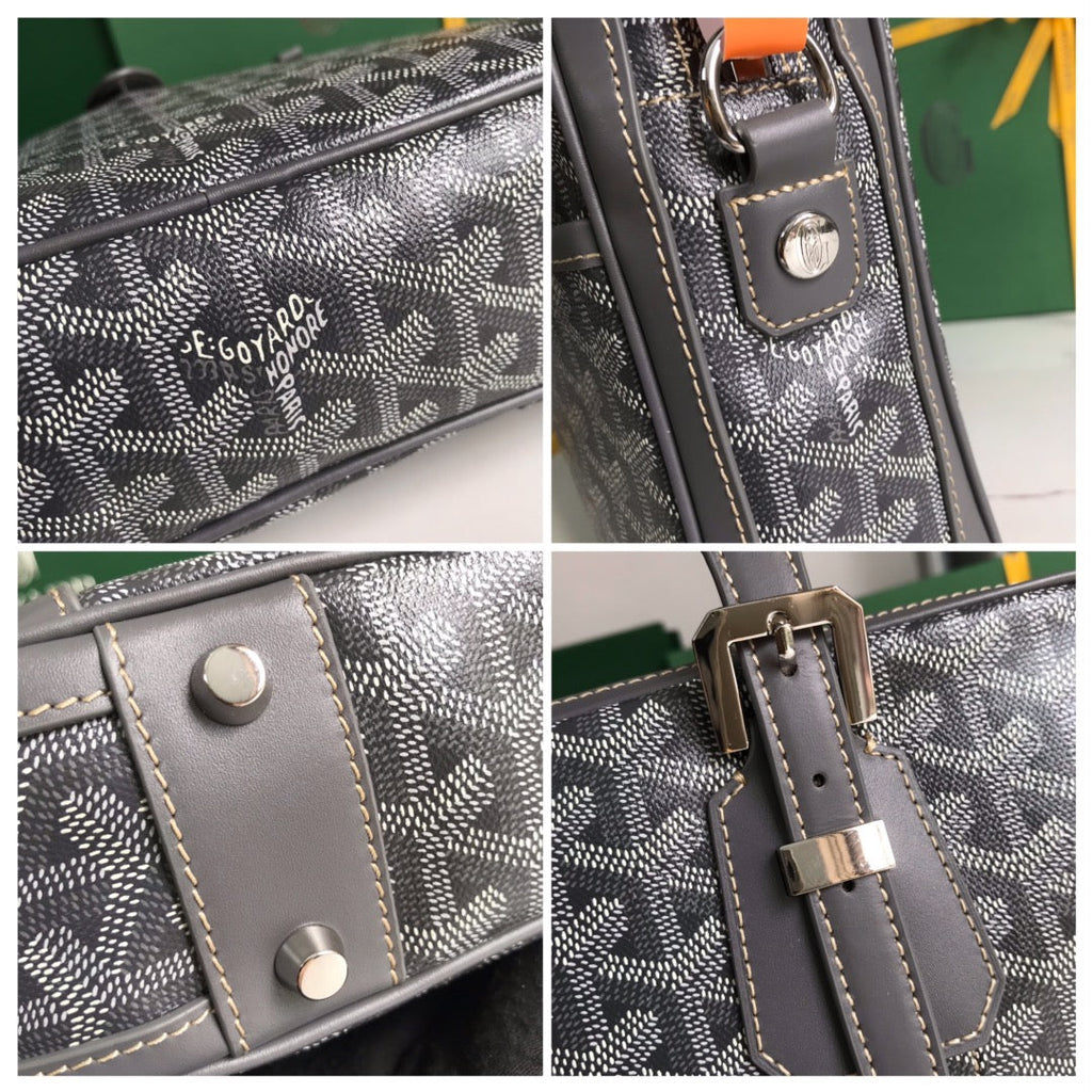 Goyard Ambassade MM Document Case GY0202889 Gray