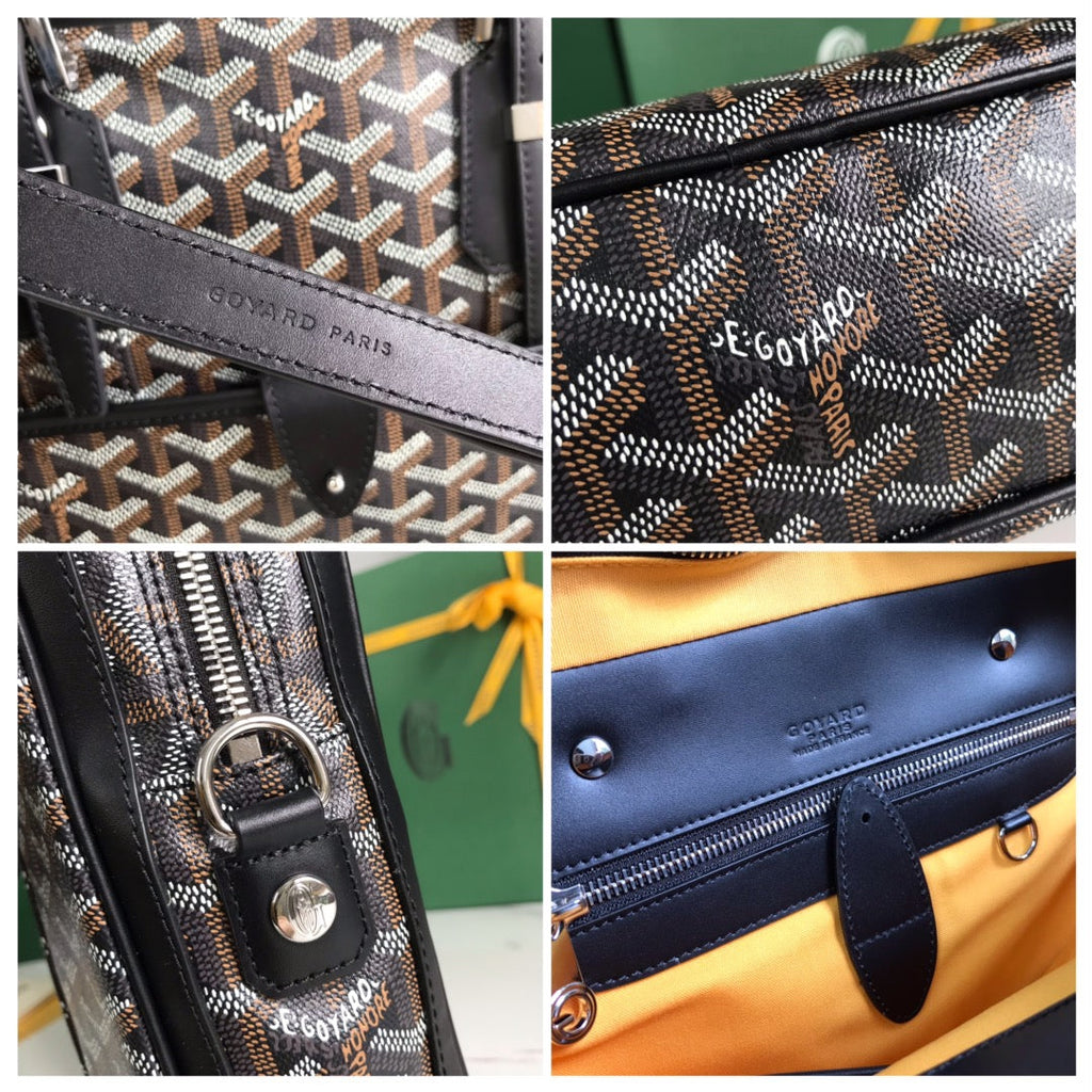 Goyard Ambassade MM Document Case GY0202889 Black