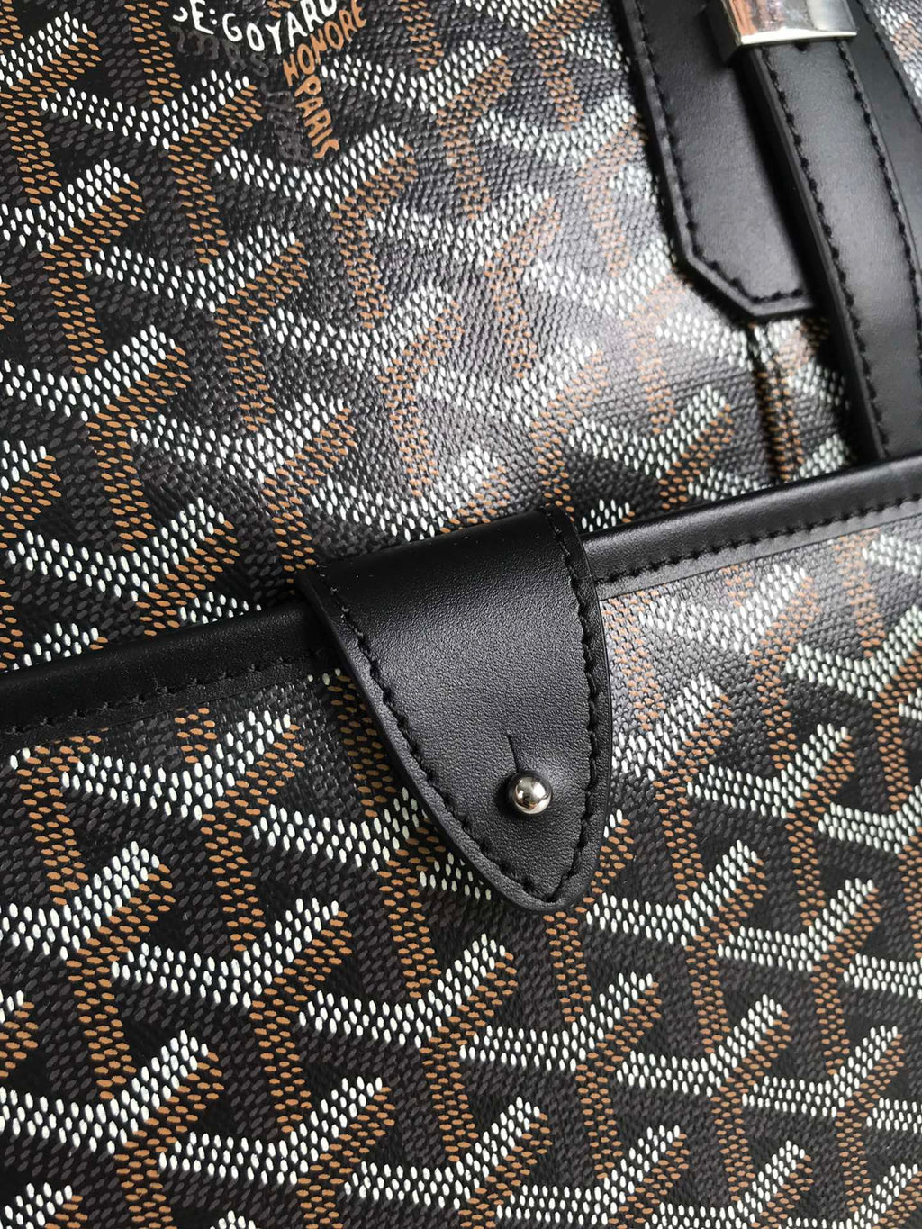 Goyard Ambassade MM Document Case GY0202889 Black