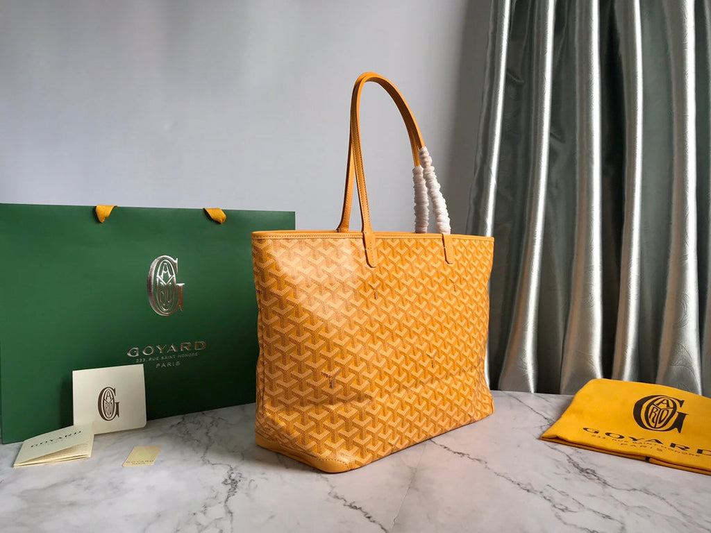 Goyard Artois MM Tote Bag GY020186 Yellow