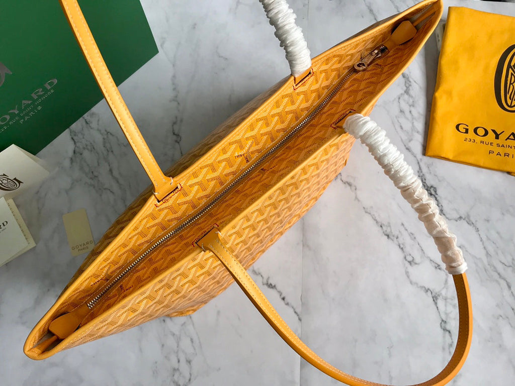 Goyard Artois MM Tote Bag GY020186 Yellow