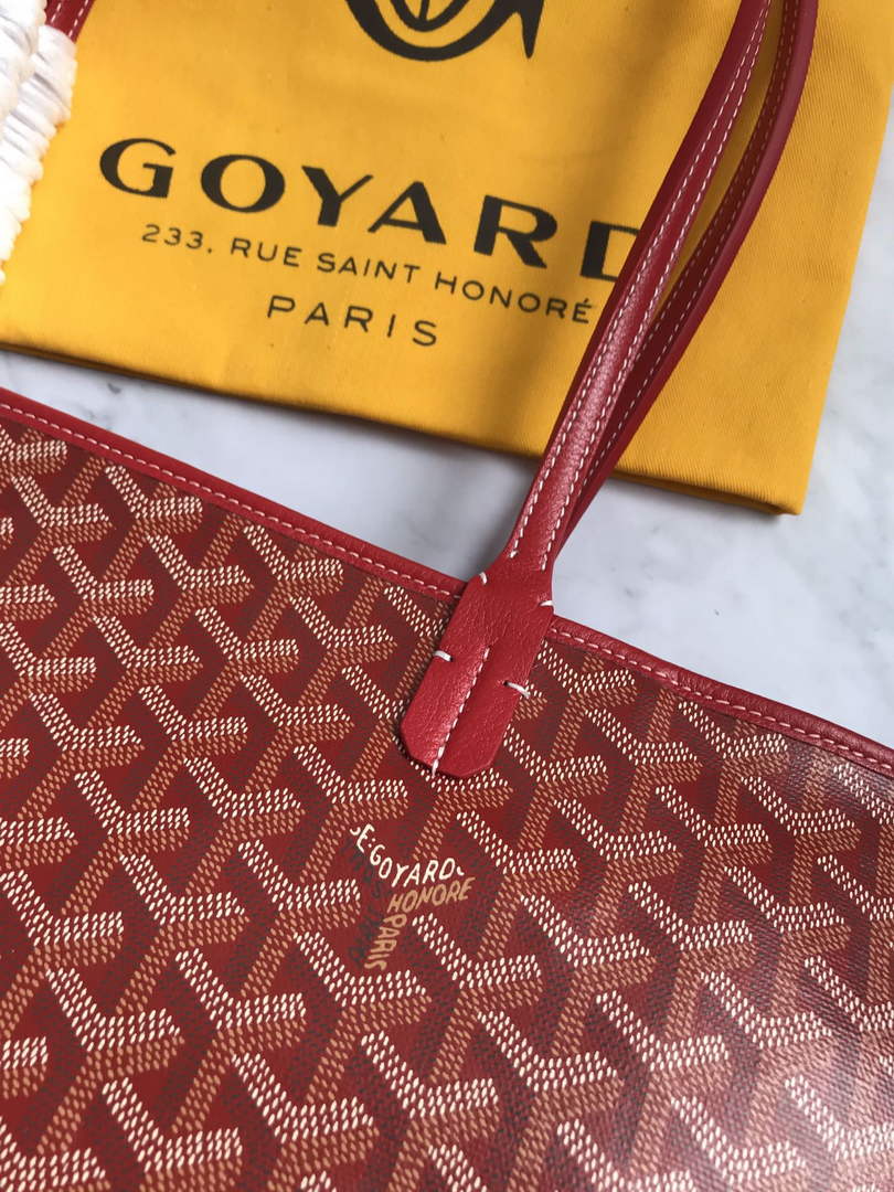 Goyard Artois MM Tote Bag GY020186 Red