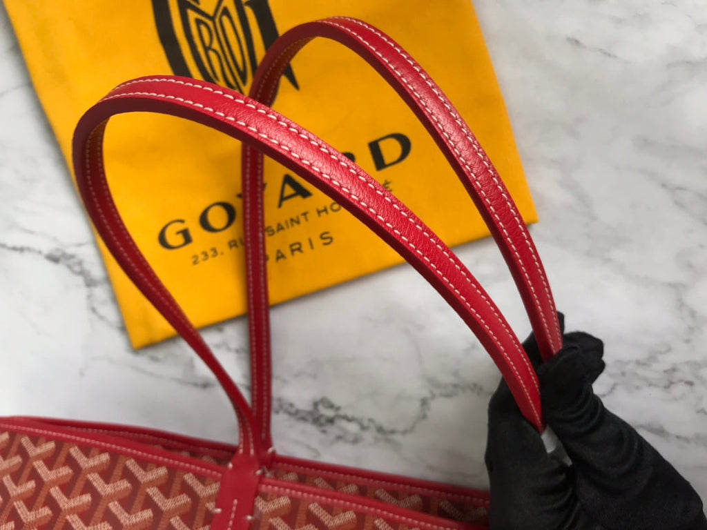 Goyard Artois MM Tote Bag GY020186 Red