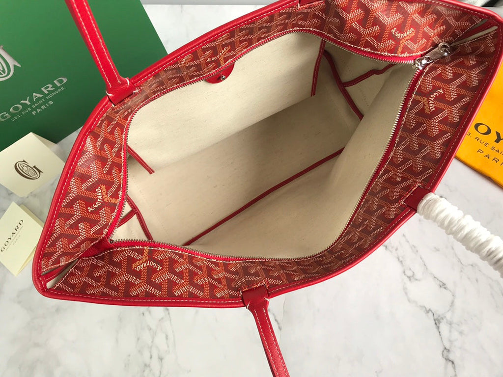 Goyard Artois MM Tote Bag GY020186 Red