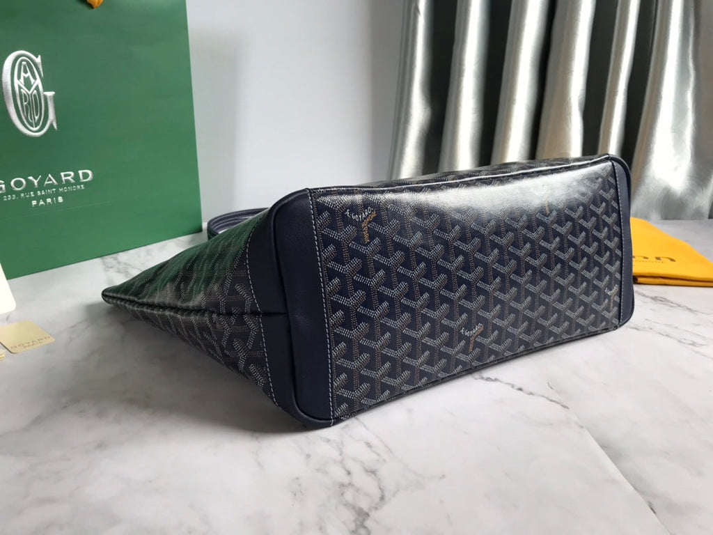 Goyard Artois MM Tote Bag GY020186 Navy Blue
