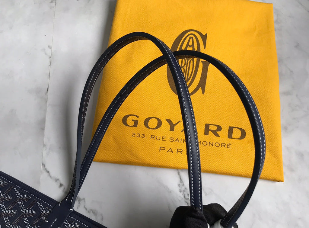 Goyard Artois MM Tote Bag GY020186 Navy Blue