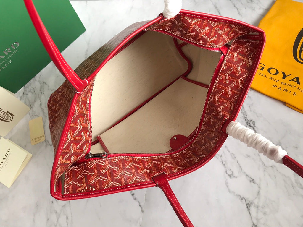 Goyard Artois PM Tote Bag GY020191 Red