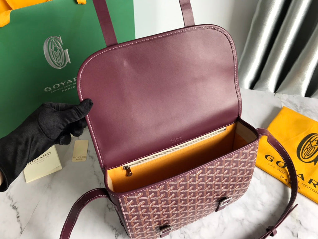 Goyard Belvedere MM Messenger Bag GY020097 Purple
