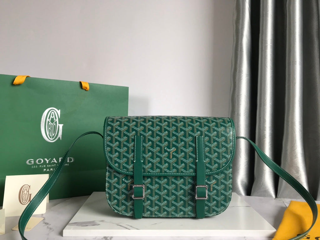 Goyard Belvedere MM Messenger Bag GY020097 Green