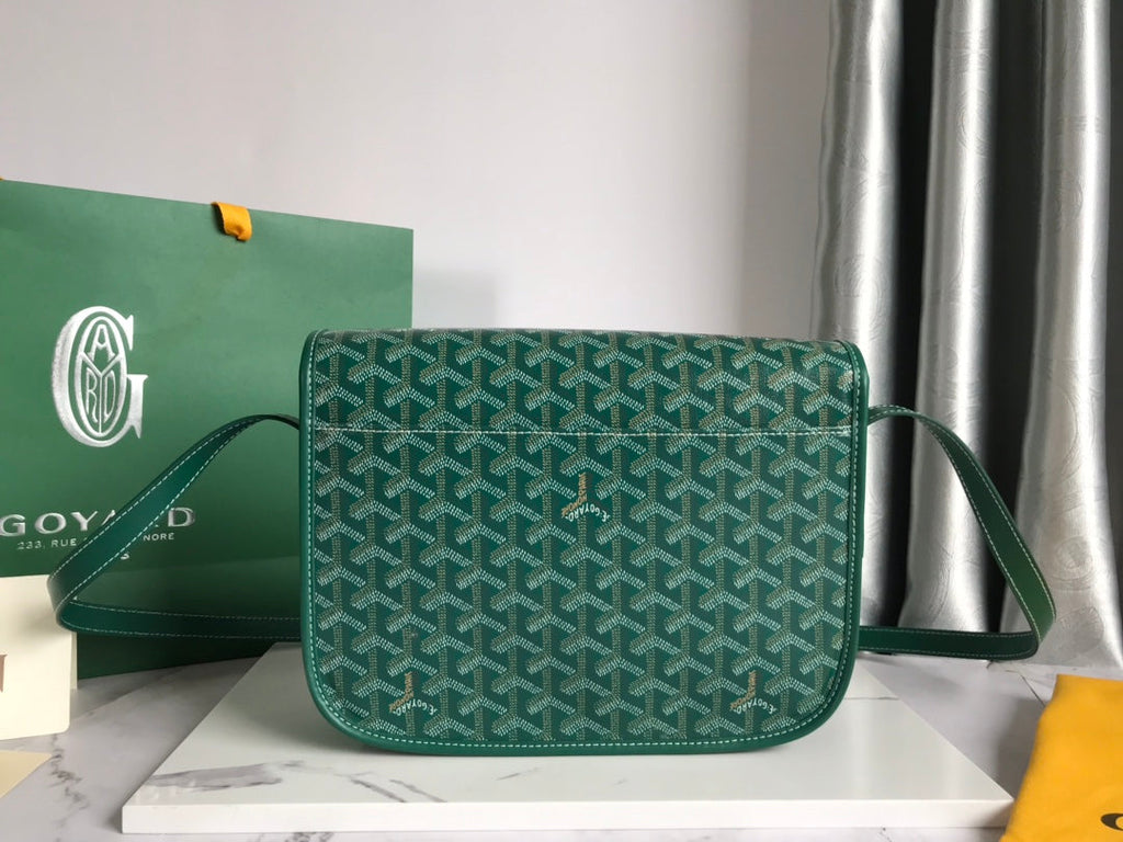 Goyard Belvedere MM Messenger Bag GY020097 Green