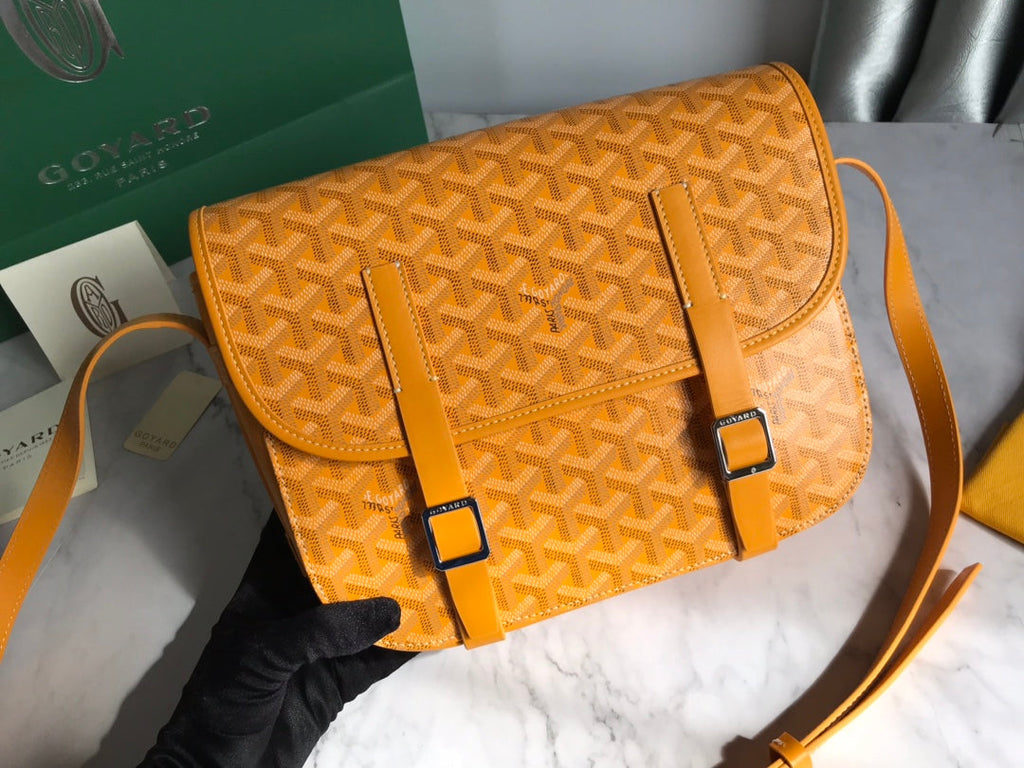 Goyard Belvedere MM Messenger Bag GY020097 Yellow