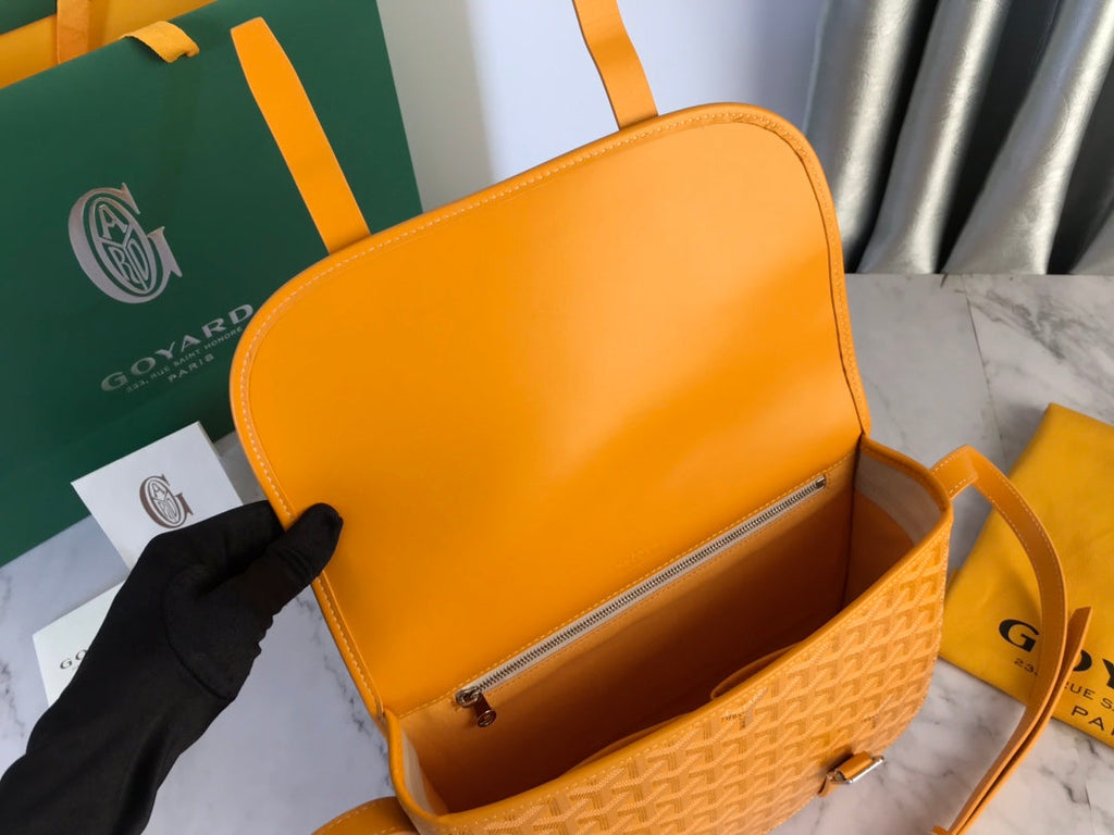 Goyard Belvedere MM Messenger Bag GY020097 Yellow