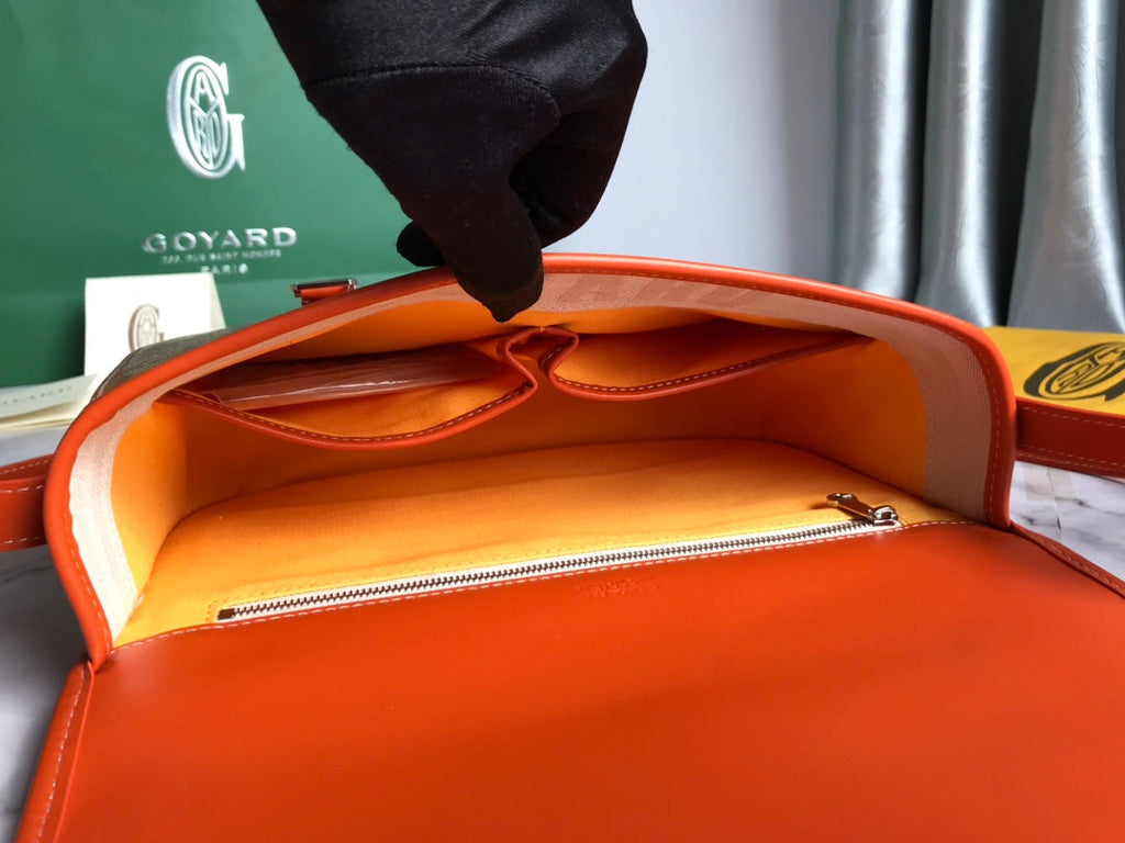 Goyard Belvedere MM Messenger Bag GY020097 Orange