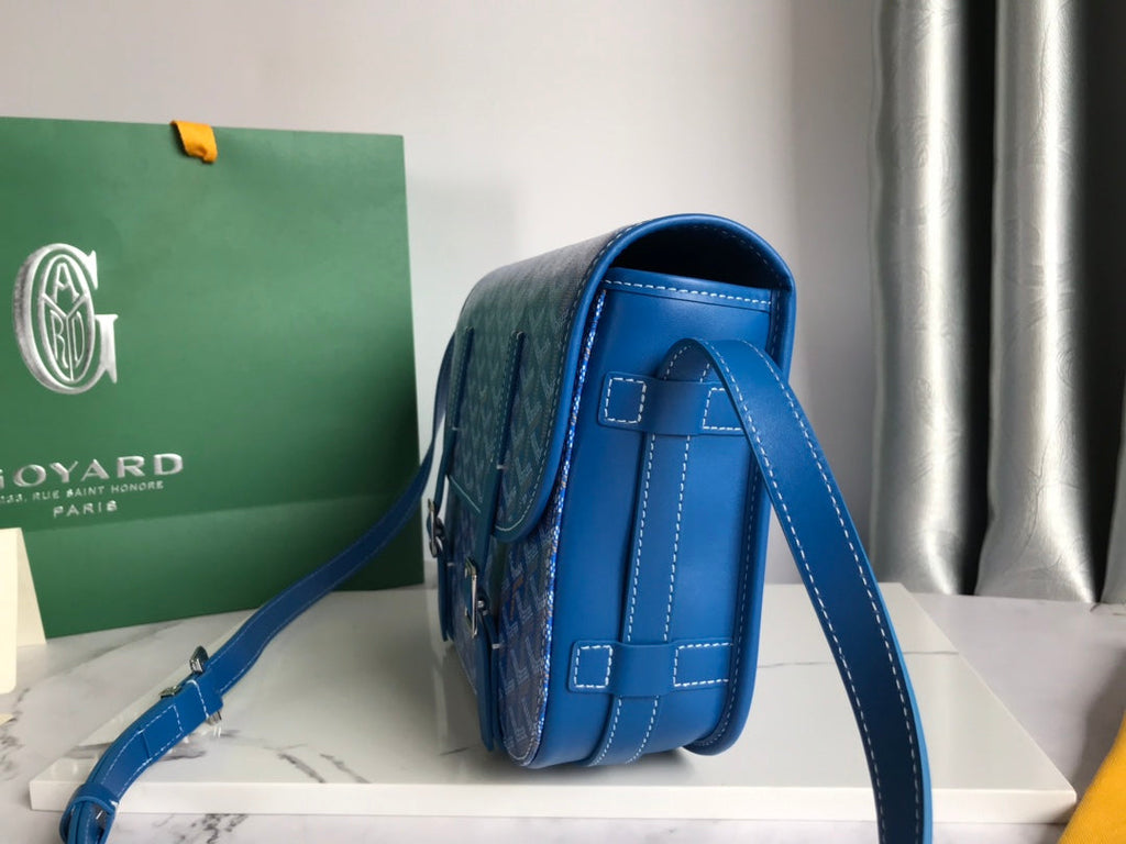 Goyard Belvedere MM Messenger Bag GY020097 Blue