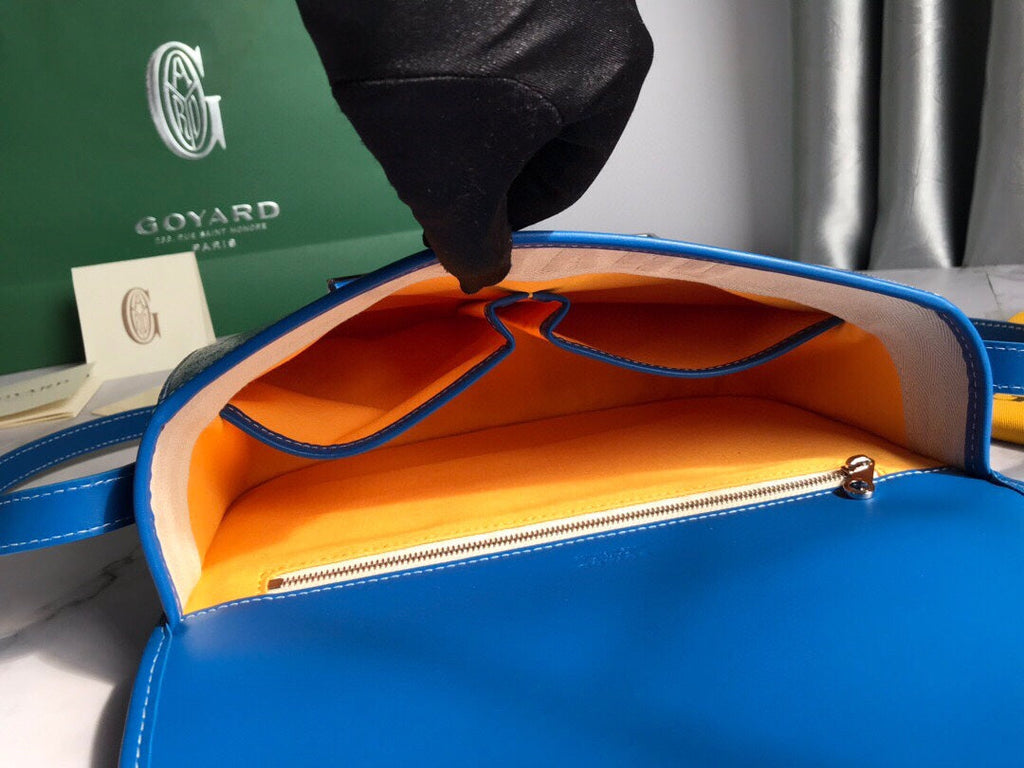 Goyard Belvedere MM Messenger Bag GY020097 Blue