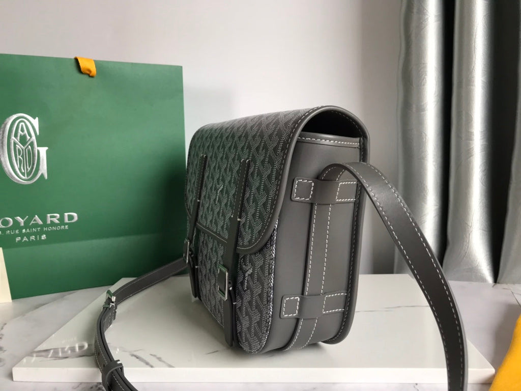 Goyard Belvedere MM Messenger Bag GY020097 Gray