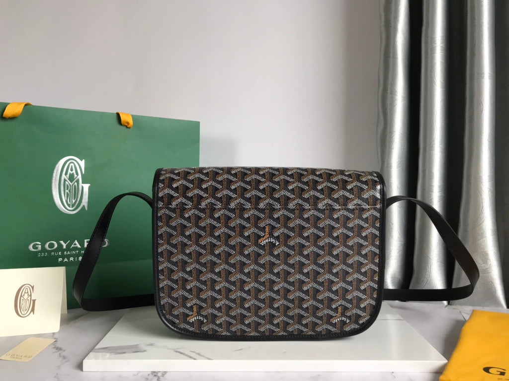 Goyard Belvedere MM Messenger Bag GY020097 Black